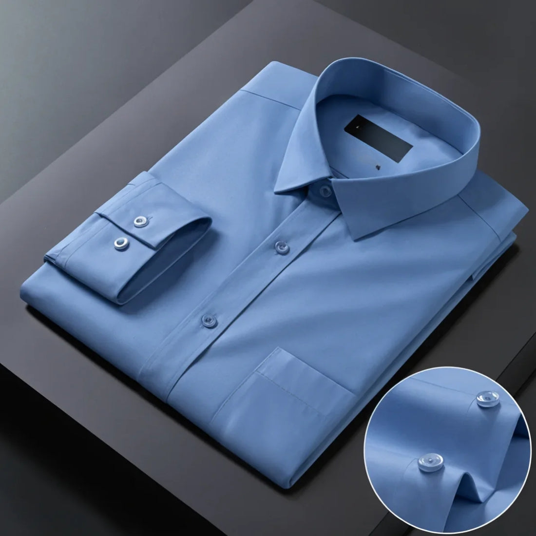 Men's Plain Shirts - 100% Premium Cotton, Pocket, Full/Half Sleeve | P-5