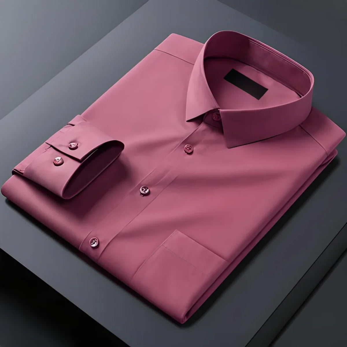 Men's Plain Shirts - 100% Premium Cotton, Pocket, Full/Half Sleeve | P-2