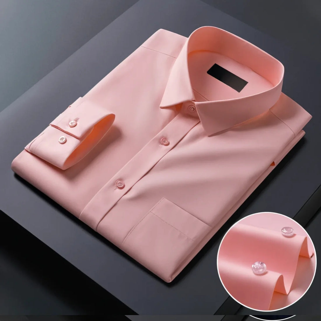 Men's Plain Shirts - 100% Premium Cotton, Pocket, Full/Half Sleeve | P-3