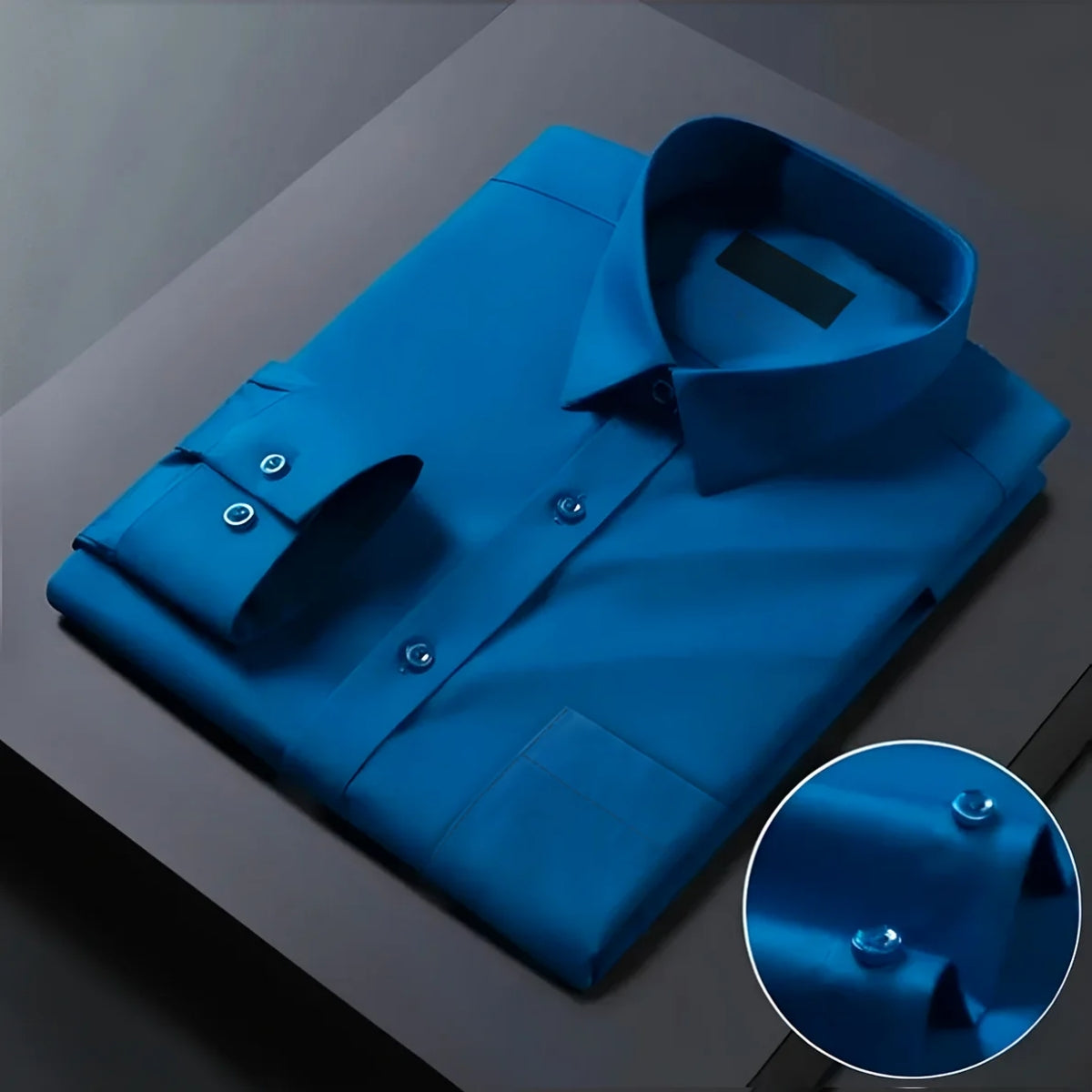 Men's Plain Shirts - 100% Premium Cotton, Pocket, Full/Half Sleeve | P-3