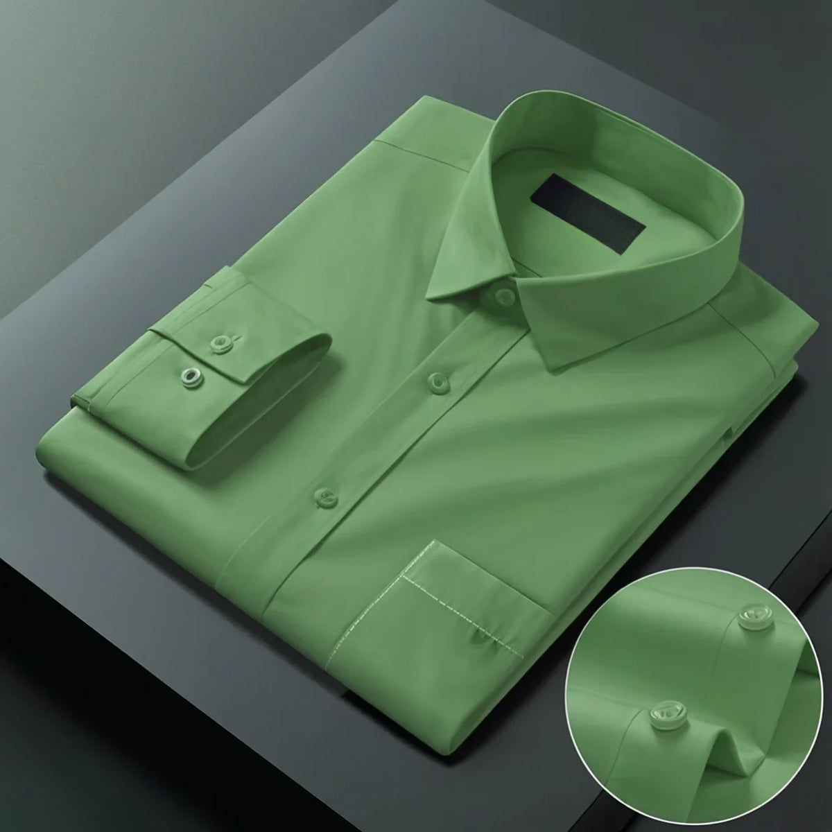 Men's Plain Shirts - 100% Premium Cotton, Pocket, Full/Half Sleeve | P-4
