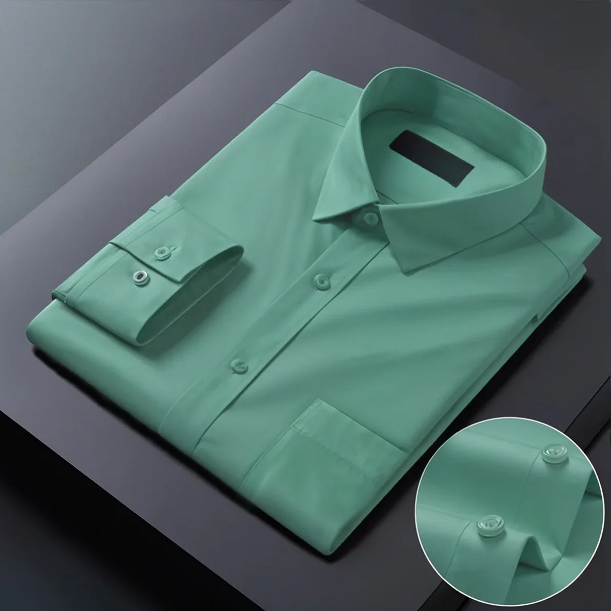 Men's Plain Shirts - 100% Premium Cotton, Pocket, Full/Half Sleeve | P-1