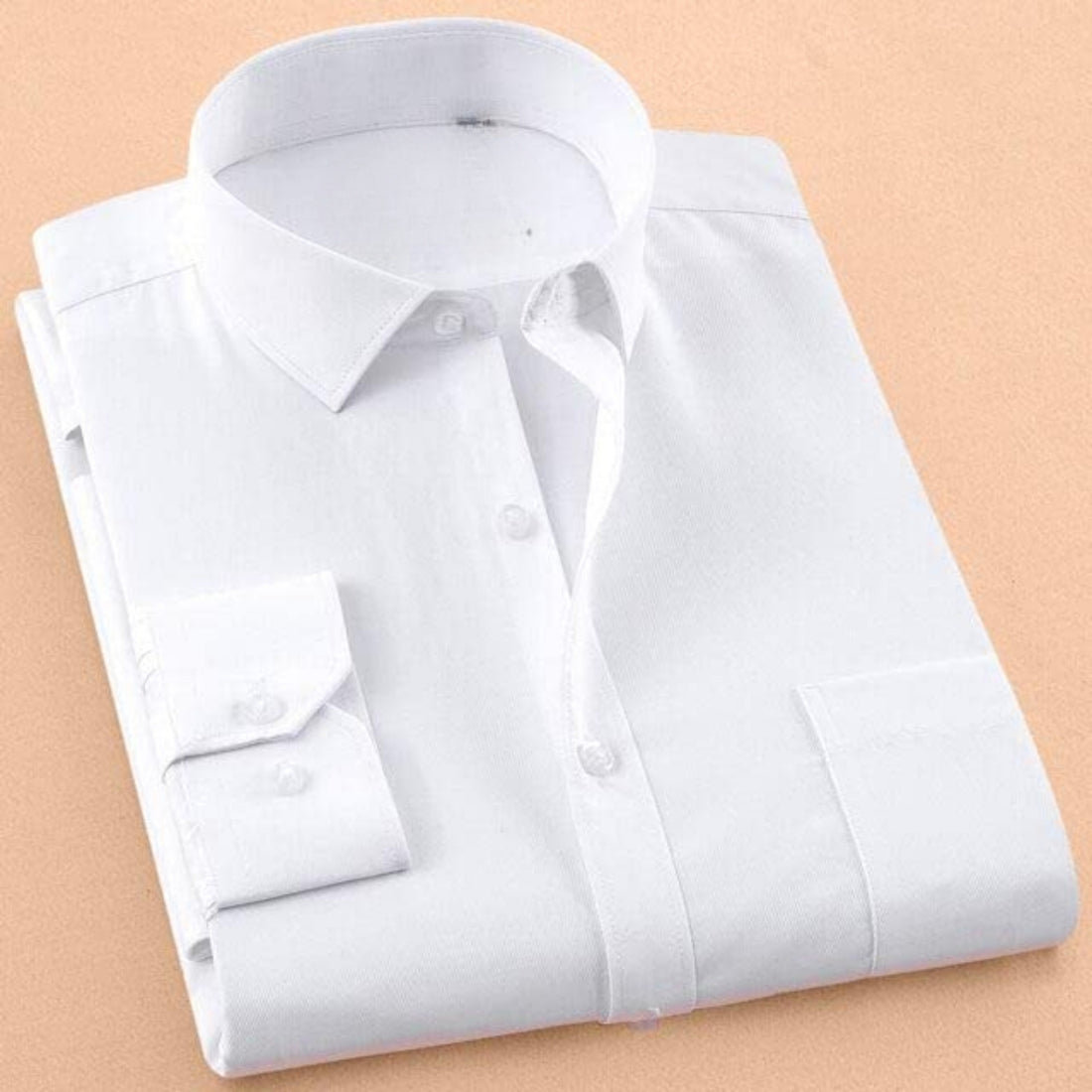 Men's Plain Shirts - 100% Premium Cotton, Pocket, Full/Half Sleeve | P-6
