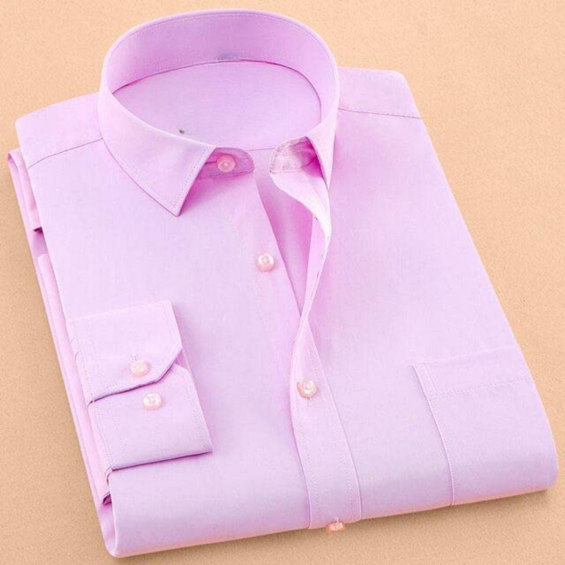 Men's Plain Shirts - 100% Premium Cotton, Pocket, Full/Half Sleeve | P-7