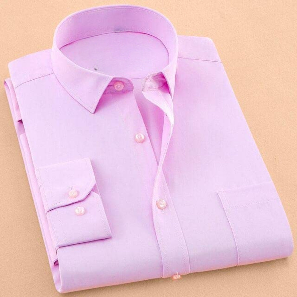 Men's Plain Shirts - 100% Premium Cotton, Pocket, Full/Half Sleeve | P-7
