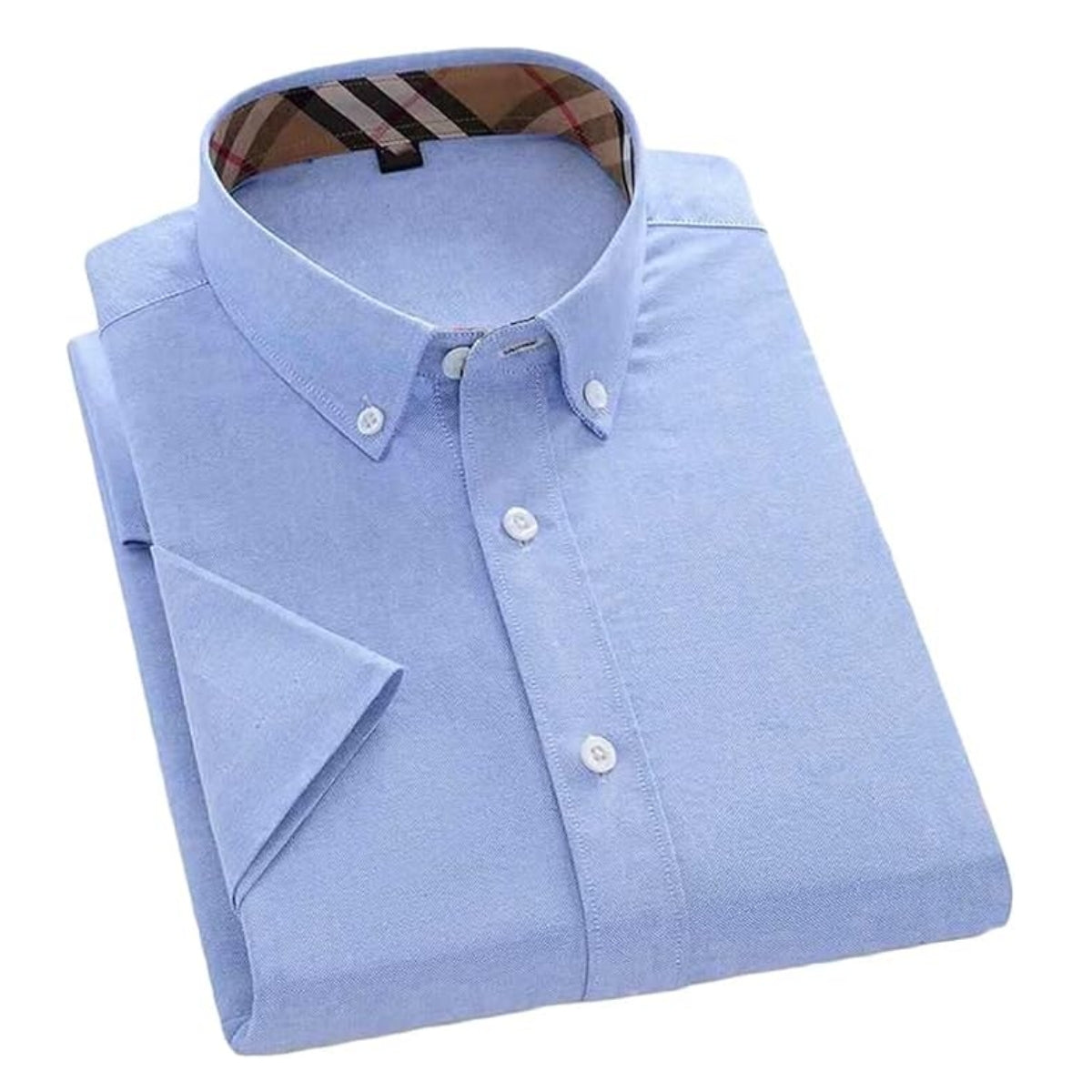 Men's Plain Shirts - 100% Premium Cotton, Pocket, Full/Half Sleeve | P-8
