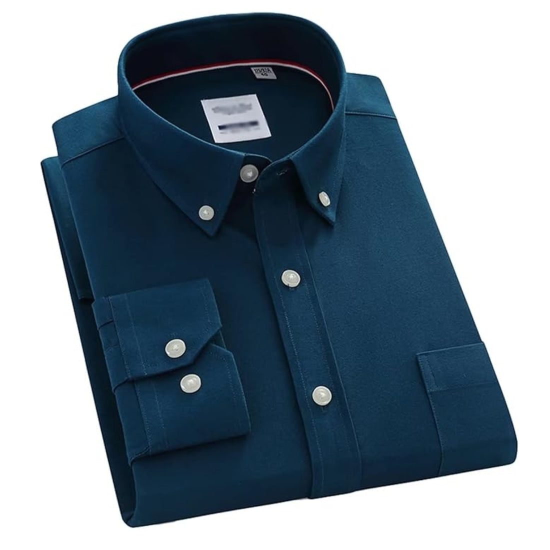 Men's Plain Shirts - 100% Premium Cotton, Pocket, Full/Half Sleeve | P-10