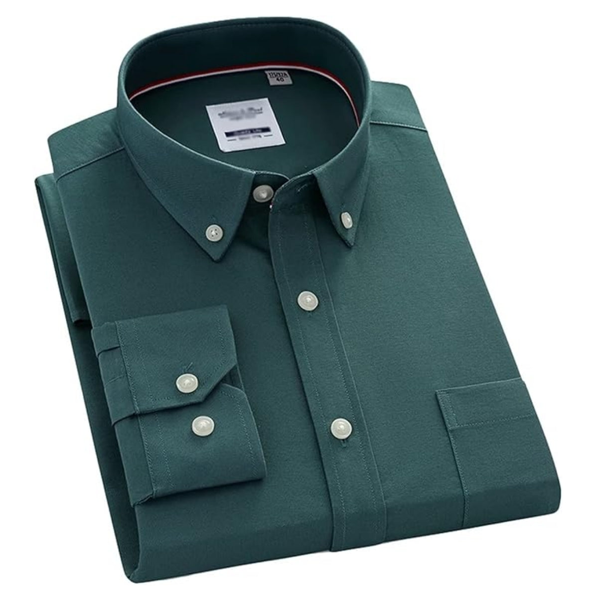 Men's Plain Shirts - 100% Premium Cotton, Pocket, Full/Half Sleeve | P-10