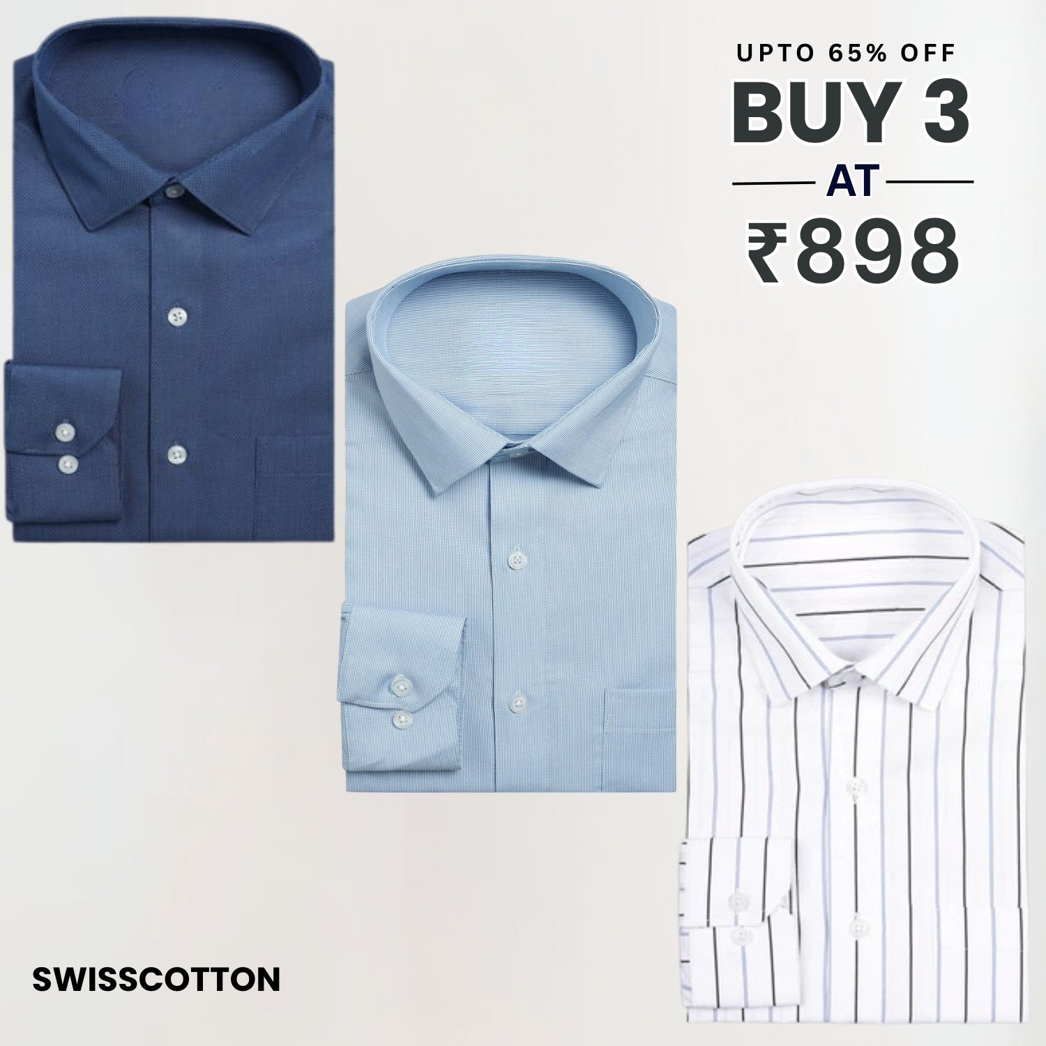 The Best 3 Formal Shirt Combo | Quality Meets Convenience | SC-05