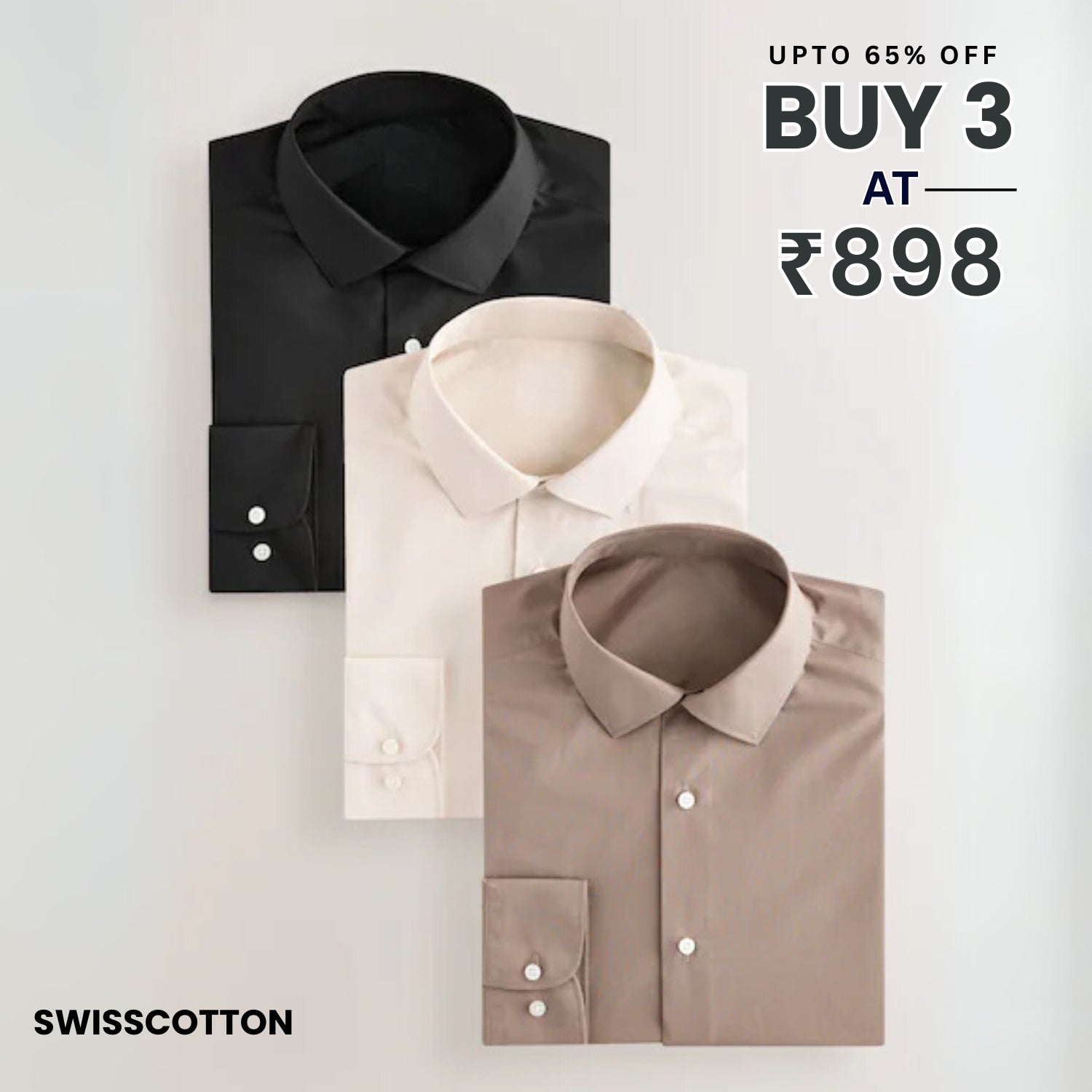 The Best 3 Formal Shirt Combo | Quality Meets Convenience | SC-08