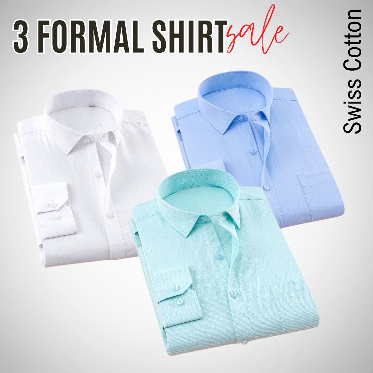 Men's Plain Shirts - 100% Premium Cotton, Pocket, Full/Half Sleeve | P-6