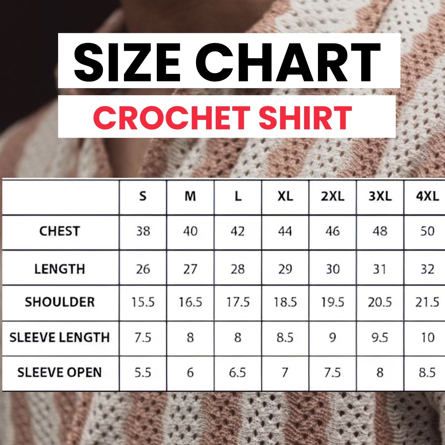 3 Pack Men's Crochet Shirts | Unique Patterns, Ultimate Comfort, Effortless Style| SC-19