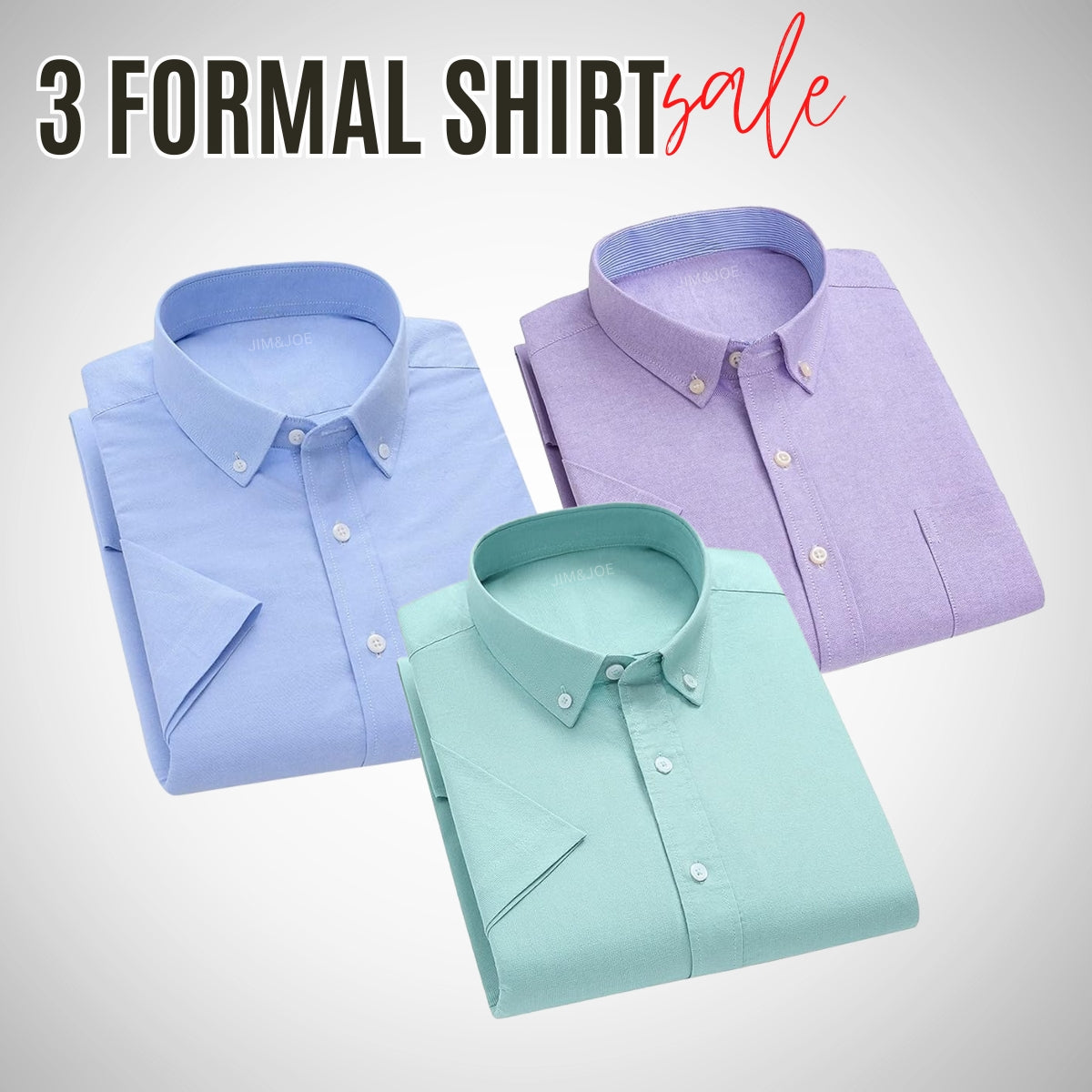 Men's Plain Shirts - 100% Premium Cotton, Pocket, Full/Half Sleeve | P-9